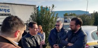 Στις εργασίες συντήρησης της Π.Ε.Ο. στο Αίγιο, ο Περιφερειάρχης, Ν. Φαρμάκης και ο Αντιπεριφερειάρχης, Θ. Μαυρομμάτης aftopsia-1