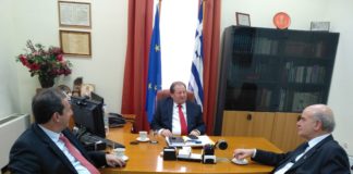 Συναντήσεις του Δημάρχου Αιγιαλείας στο πλαίσιο των εορτασμών για την επέτειο της Μυστικής Συνέλευσης της Βοστίτσας sinantisis