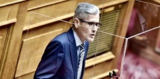 Ο Άγγελος Τσιγκρής ζητά την πρόσληψη παιδοαναισθησιολόγων στο Καραμανδάνειο tsigkris-vouli