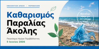Καθαρισμός παραλίας Άκολης: Εθελοντική δράση από συλλόγους της Αιγιαλείας