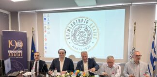 Πιερρακάκης στο Επιμελητήριο Αχαΐας: Πλάνο ανάπτυξης για τη Δυτική Ελλάδα – Υποδομές, ενέργεια, καινοτομία στο επίκεντρο