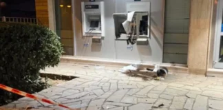 Έκρηξη ΑΤΜ στην Καλαμαριά – Ολοσχερής καταστροφή από εκρηκτικό μηχανισμό