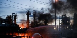 Φωτιά σε εγκαταστάσεις της Aramco στην Τζιζάν – Κατασβέστηκε χωρίς τραυματίες