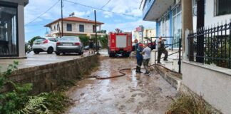 Πάτρα: Η καταιγίδα πλημμύρισε τα δύο νοσοκομεία, υπόγεια στα Δεμένικα και ξανά την Ακτή Δυμαίων — 123 κλήσεις στην Πυροσβεστική